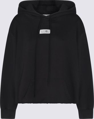 Maison Margiela Black Cotton Sweatshirt