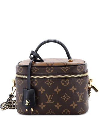 Louis Vuitton Vanity Handbag Reverse Monogram Canvas PM satchel - Brown