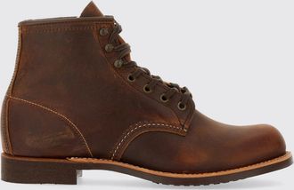 Red Wing Shoes Stivaletti stringati in pelle oliata con punta tonda e suola Vibram