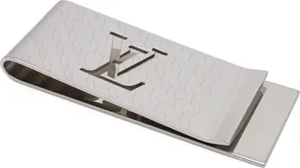 Louis Vuitton Silver Stainless Steel Money Clip (Pre-Owned)