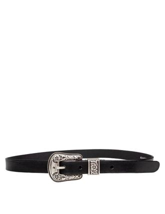 Golden Goose Washed Leather Belt