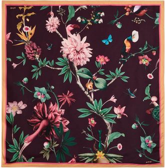 La DoubleJ LA Double J Foulard Printed Silk-twill Scarf - Multicoloured - One Size
