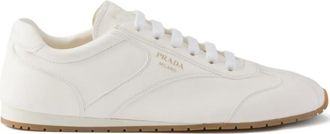 Prada Sneakers in pelle con lacci - Bianco
