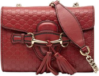 Gucci Borsa a tracolla Mini Microguccissima Emily 2016-2025 - Rosso