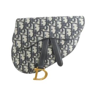 Dior Pre-owned Oblique Canvas Waist Bag - Dames - Pre-owned - Blauw - Maat: ONE Size