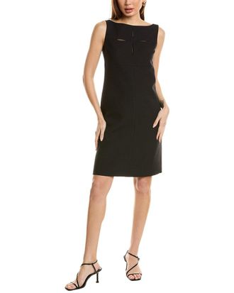 Lafayette 148 New York Sleeveless Cutout Sheath Dress