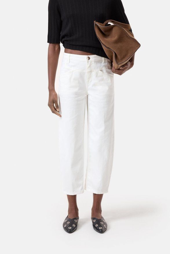 Closed Damen Relaxed Pants - Stover-X, Ivory (Größe 25) ab 155,00 ...