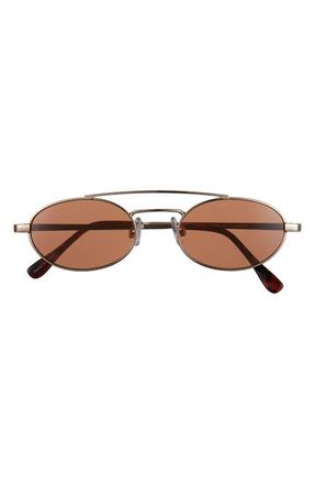 BP. Retro Oval Sunglasses in Gold at Nordstrom
