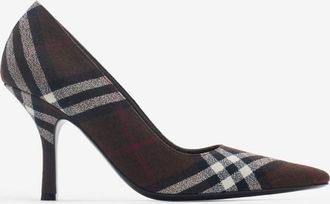 Burberry Check Dame Pumps