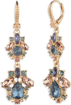 Marchesa Beauty in Blue Crystal Drop Earrings at Nordstrom