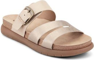 Earth Ayden Slide Sandal in Light Natural at Nordstrom, Size 6.5