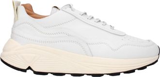 Buttero White Leather Chunky Mens Sneakers