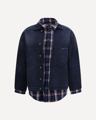 Balenciaga Patched Shirt Jacket Male XL