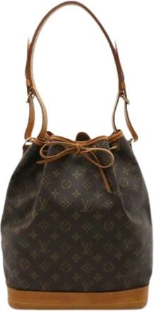 Louis Vuitton Pre-owned Bucket Bags, female, Brown, Size: ONE SIZE Pre-owned Monogram Noe Shoulder Bag