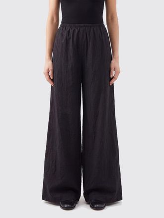The Row Pants Woman color Black