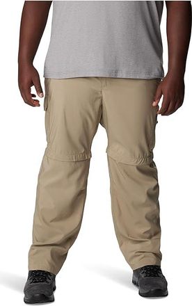 Columbia Big Tall Silver Ridgetm Utility Convertible Pants Mens Casual Pants Tusk : 46 32, Polyester
