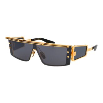 Balmain Sunglasses, male, Yellow, Size: ONE SIZE Retro Sunglasses Wonder Boy III