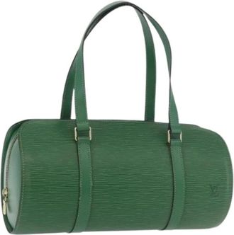 Louis Vuitton Pre-owned Handbags, female, Green, Size: ONE SIZE Pre-owned Epi Leather Hand Bag