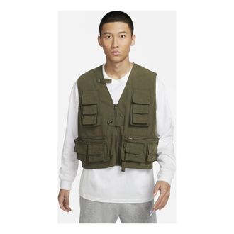 Nike Life Utility Vest Olive Green FN3215-325