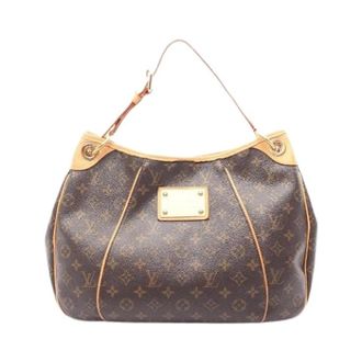 Louis Vuitton Pre-owned Shoulder Bags, female, Brown, Size: ONE SIZE Pre-owned Galliera PM Monogram Shoulder Bag