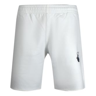 Off-white Mens Caravaggio Arrow White Sweat Shorts Cotton - Size X-Large
