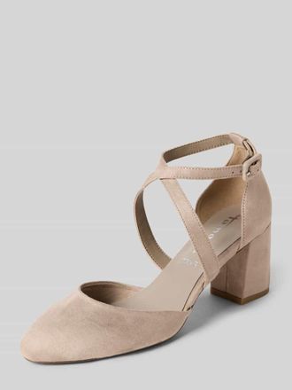 Tamaris Tamaris Pumps mit Kreuzriemen in Taupe, Gr&ouml;&szlig;e 36