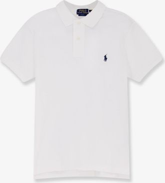 Ralph Lauren Polo in cotone con logo ricamato - POLO RALPH LAUREN - gender_Man