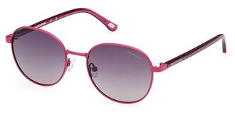Skechers SE6285 Polarized 76H Womens Sunglasses Pink Size 51