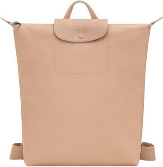 Longchamp Medium Le Pliage One Backpack in Beige at Nordstrom