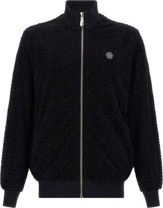 Philipp Plein Jacquard Monogram Sweatshirt