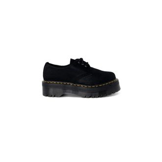 Dr. Martens Laced Shoes, female, Black, 3 UK, Black Lace-Up Platform Shoes