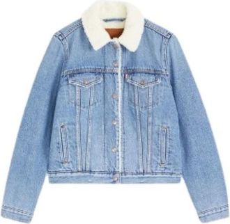 Levi's Dames Katoenen Jas - Dames - Spijkerjassen - Blauw - S - Katoen - Jassen