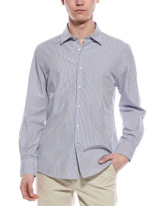 7 For All Mankind Poplin Stripe Shirt