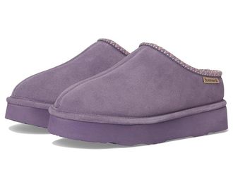 Bearpaw Martis Womens Slippers Purple Sage : 12 M, Suede