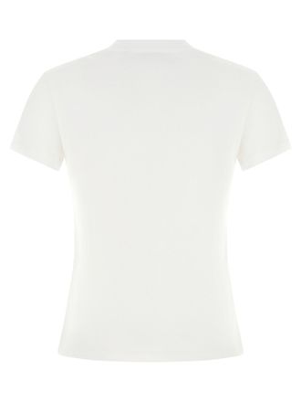 Off-white Logo-Embroidered T-shirt - White