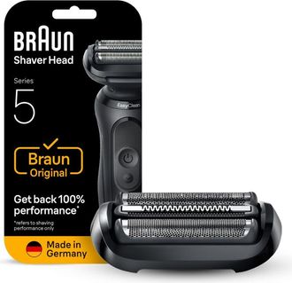 Braun Series 5 Cabezal De Recambio Original Para Afeitadora El&eacute;ctrica Hombre, Compatible Con Las Generaciones 50, 51, 52 De Las M&aacute;quinas De Afeitar Series 5