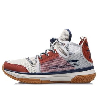 Li-Ning Wade Wowls White Brown ABBQ007-1