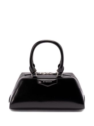 Givenchy Womens Mini Antigona East-West Bag In Box Leather