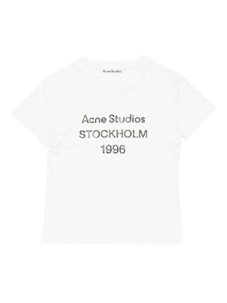 Acne Studios Logo Cotton T-Shirt