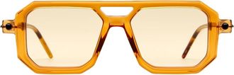 Kuboraum P8 Zonnebril - unisex - Zonnebrillen - Oranje - 53 MM - Accessoires