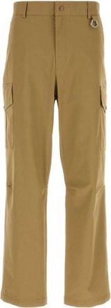 Moncler Beige Solid Cargos Trouser