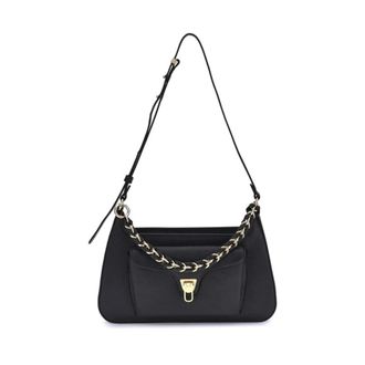 Coccinelle Shoulder Bags, female, Black, Size: ONE SIZE Beat Generation Shoulder Bag