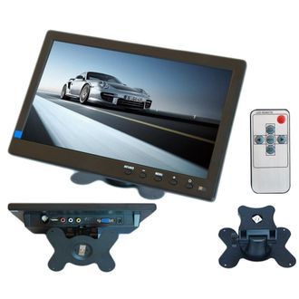Trade Shop Trade Shop - Tv Televisi&oacute;n Monitor Lcd Digital 10.1 Tft Para Videovigilancia Vga Bnc Hdmi