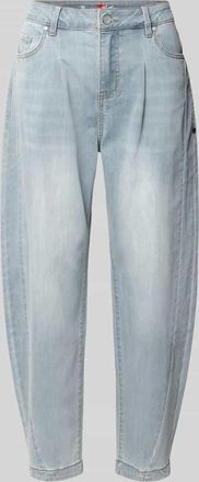 Buena Vista Barrel Fit Jeans im Used-Look Modell Ballon in Hellgrau, Gr&ouml;&szlig;e XXS