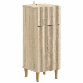 vidaXL Armario De Almacenamiento Para Ba&ntilde;o Arnhem Roble Sonoma Vidaxl