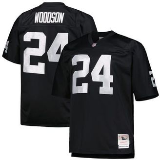 Mitchell & Ness Mens Mitchell & Ness Charles Woodson Black Las Vegas Raiders Big & Tall 1998 Retired Player Replica Jersey at Nordstrom, Size 6Xb