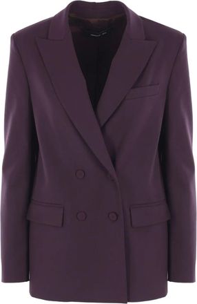 Federica Tosi double-breasted blazer - Purple