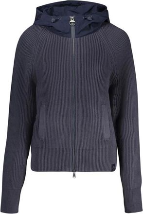 North Sails Zip-Through Cardigan - Dames - Vesten met rits - Blauw - M - Polyester - Hoodies & sweatvesten