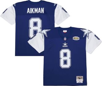 Mitchell & Ness Mens Mitchell & Ness Troy Aikman Navy Dallas Cowboys 1995 Legacy Replica Jersey at Nordstrom, Size X-Large