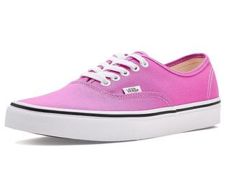 Vans Authentic Skate Shoes Color Theory Pink Fizz : Mens 13 - Womens 14.5 Medium, Canvas/Leather/Suede